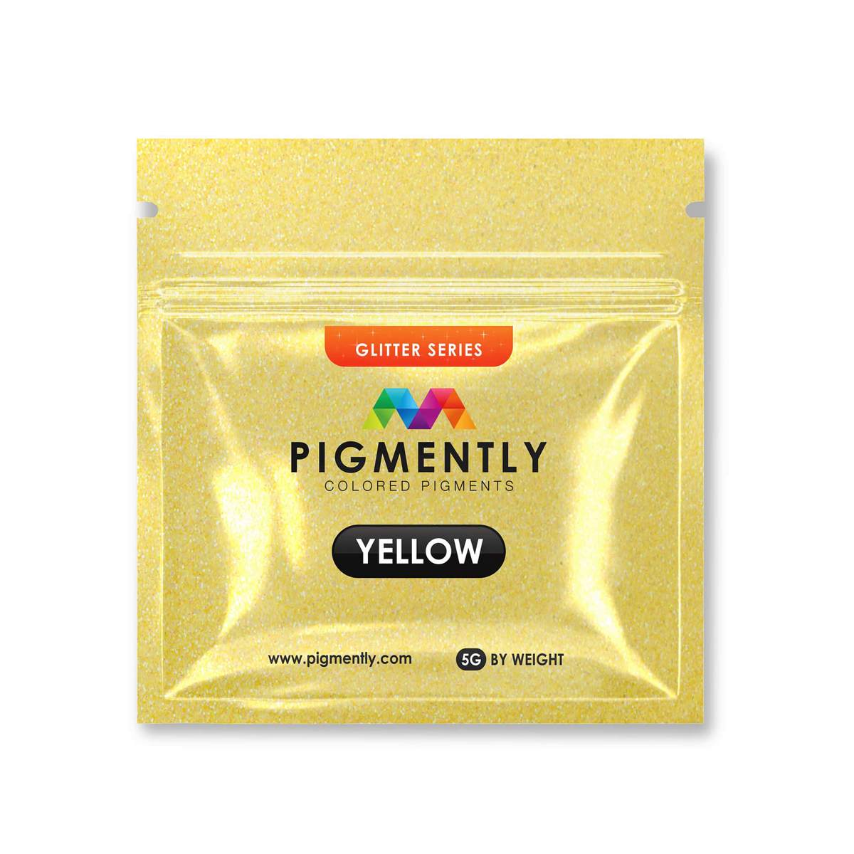 Pigmently Mica Powder Lemonade Orange 51g Epoxy Color Pigment