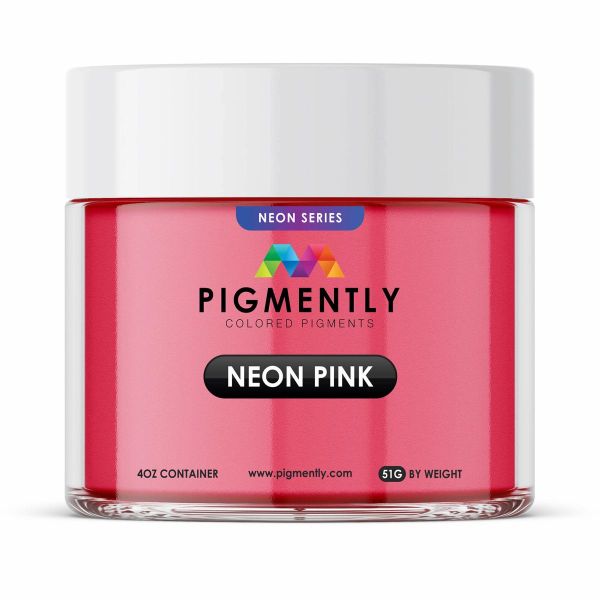 Pigmently's Neon Pink Powder Pigment, 51 grams